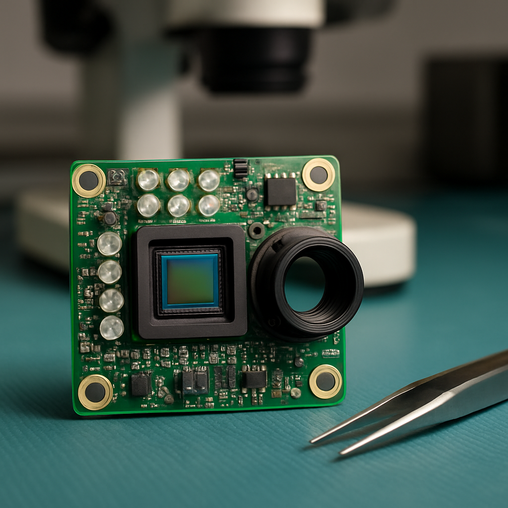 Riparazione PCB modulo telecamera AMS
