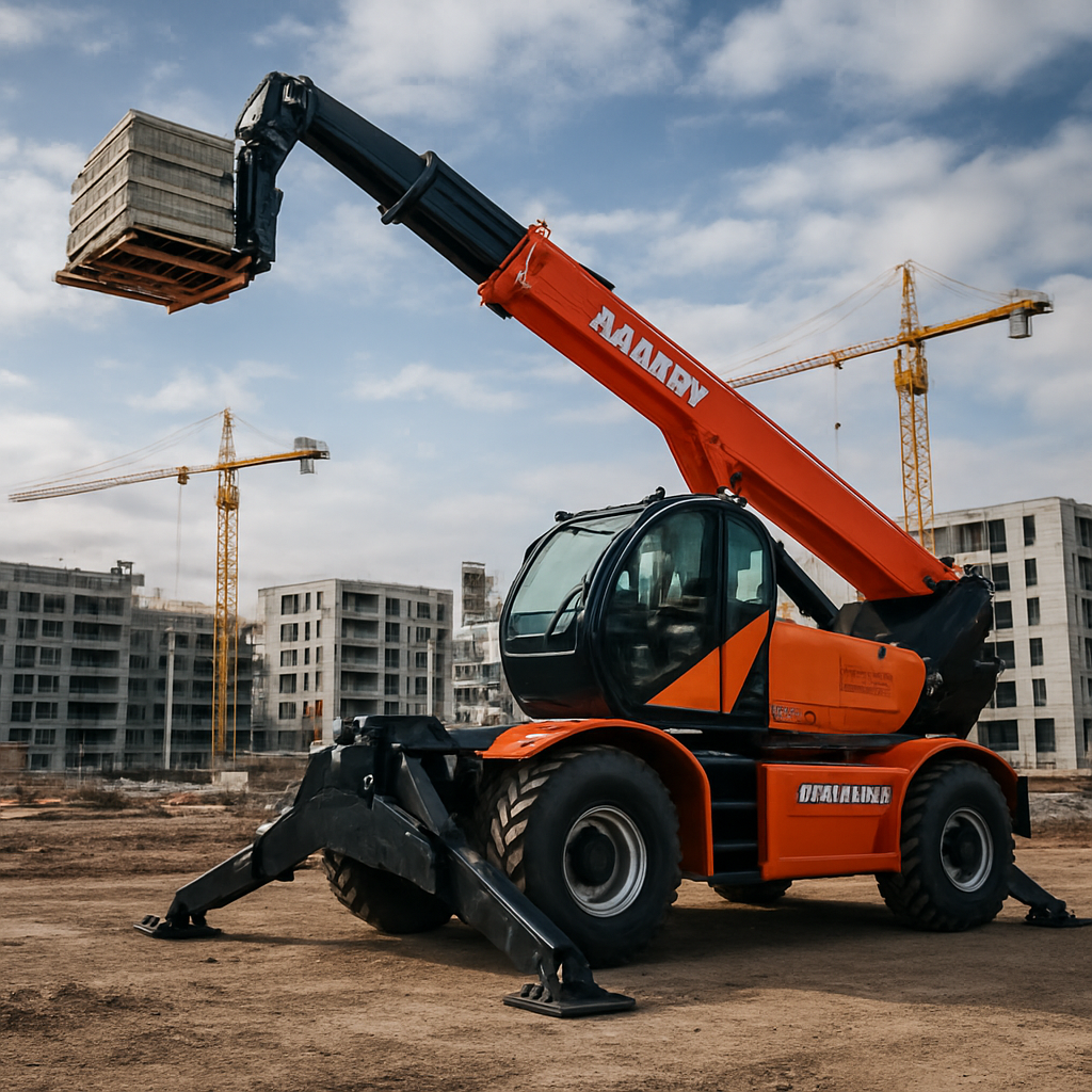 Magni RTH in cantiere — motore Deutz TCD, CAN bus J1939, controller CCU